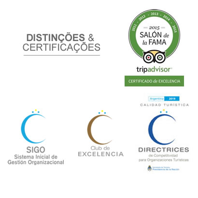 Distinções e certificações no Sistema Inicial de Gestão Organizacional (SIGO) e Clube de Excelência